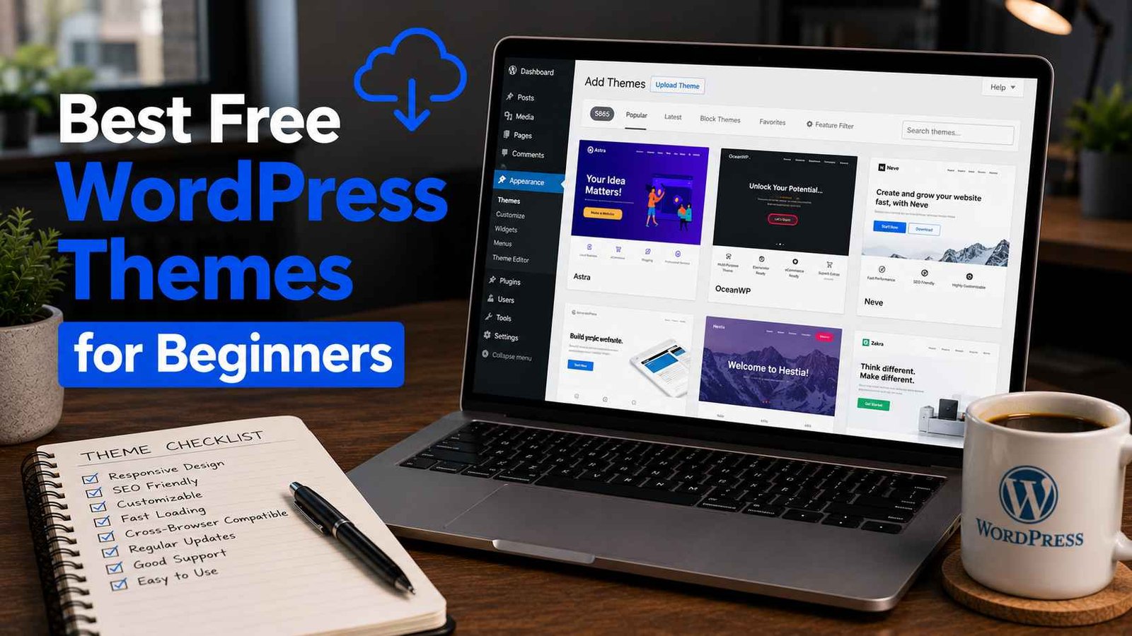 Best Free WordPress Themes for Beginners