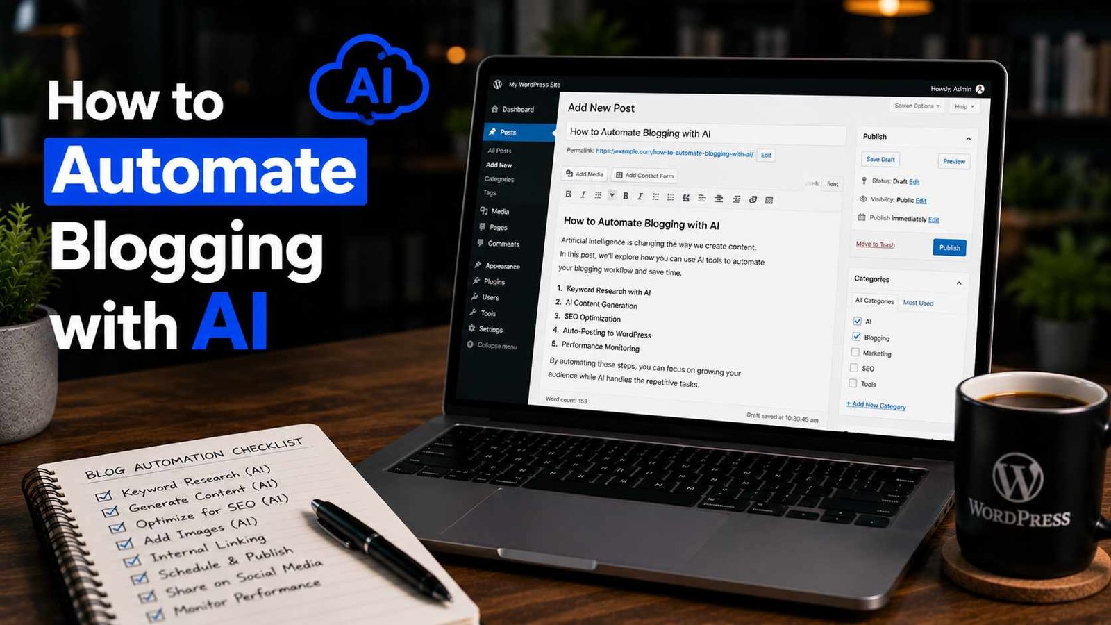 How to Automate Blogging with AI