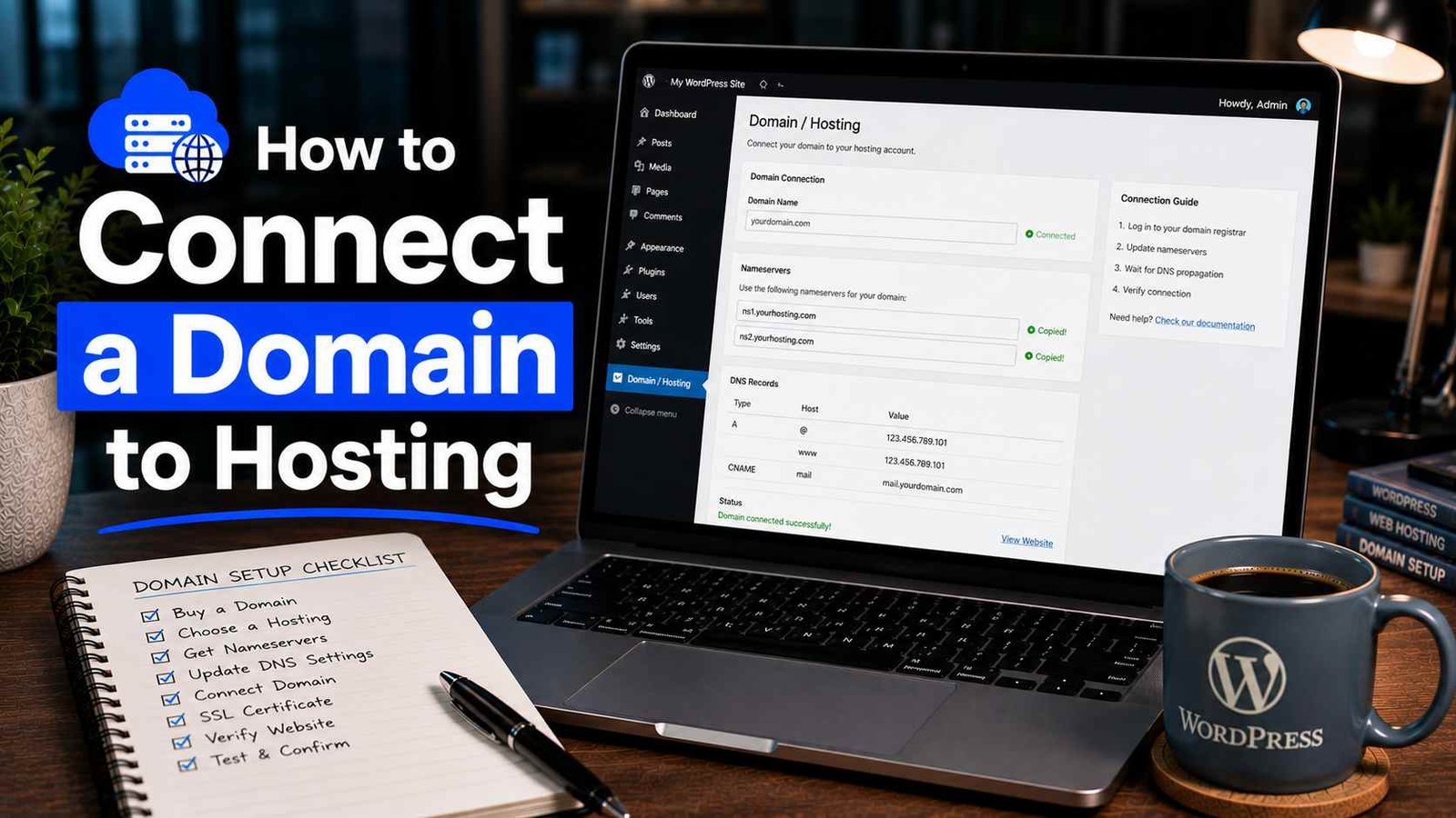 How to Connect a Domain to Hosting