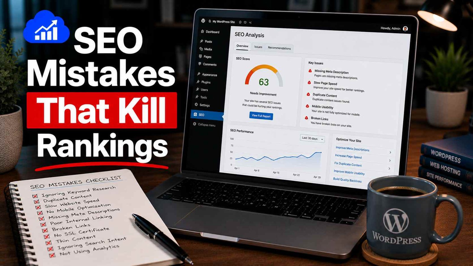 SEO Mistakes That Kill Rankings